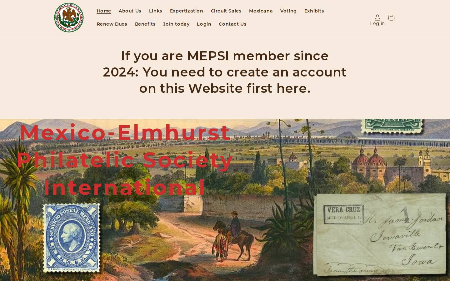 mepsi.org homepage screenshot