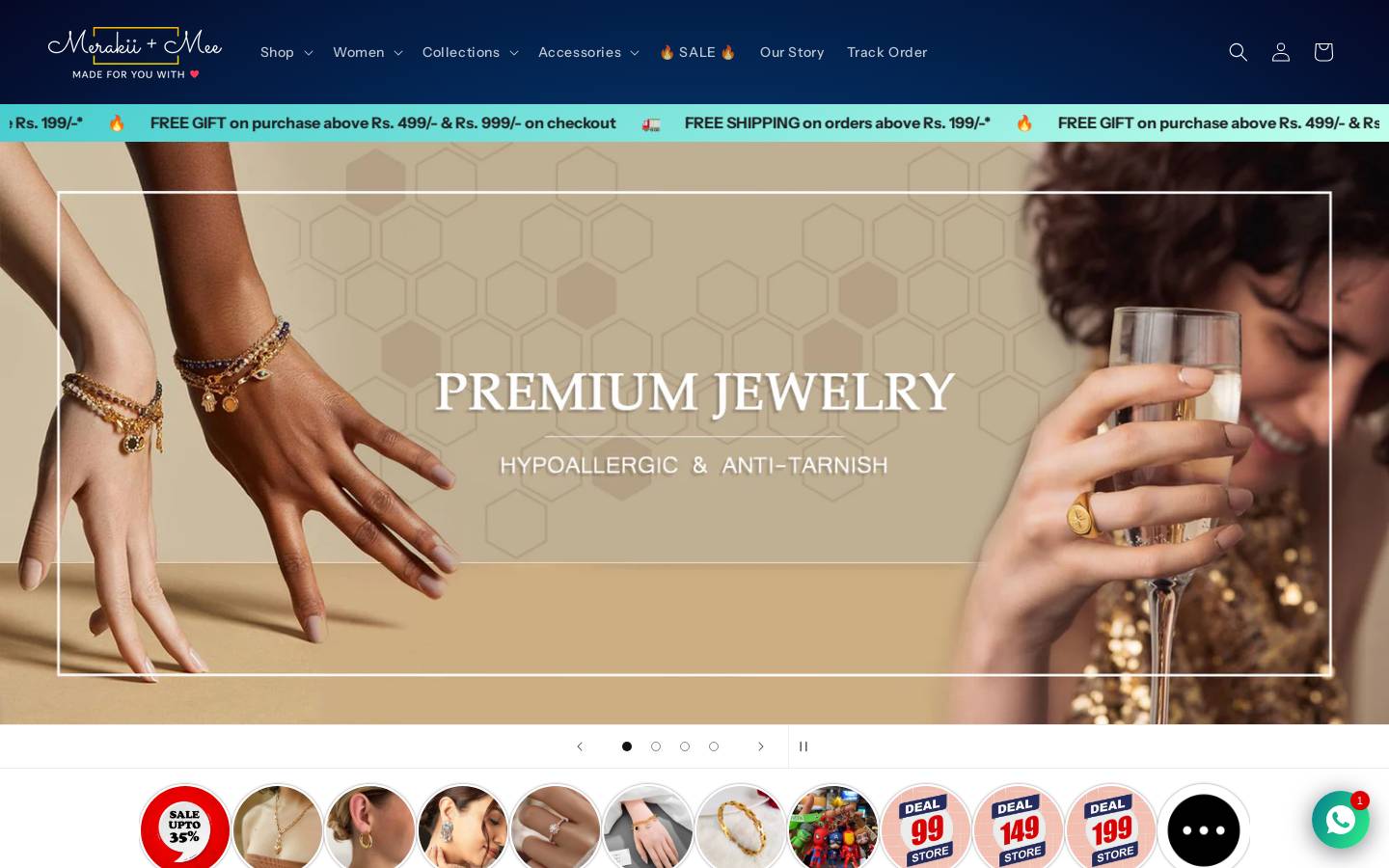 merakiimee.com homepage screenshot