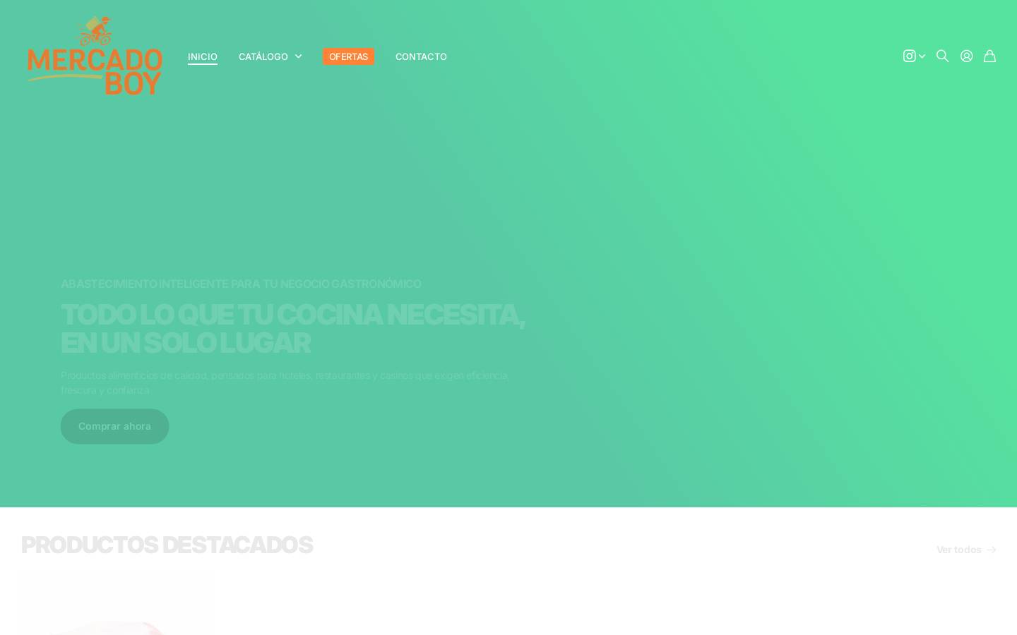 mercadoboy.cl homepage screenshot