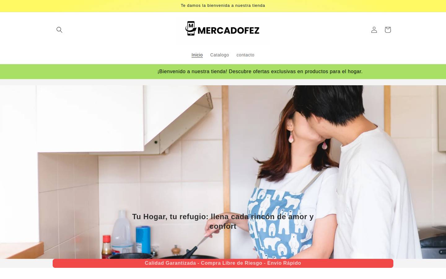 mercadofez.com homepage screenshot