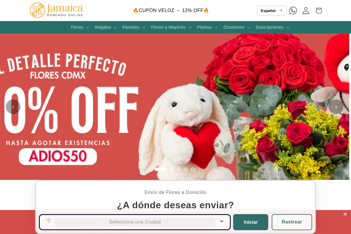 mercadojamaicaonline homepage screenshot