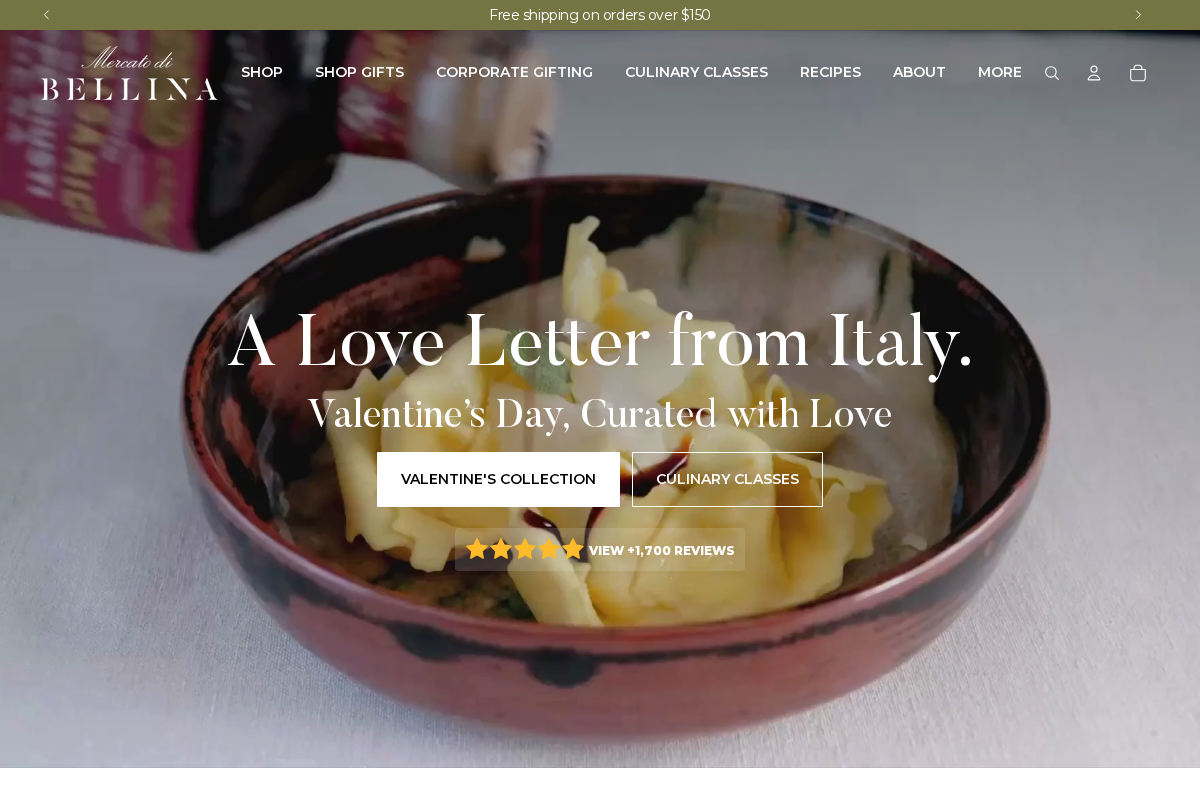 Mercato Di Bellina homepage screenshot