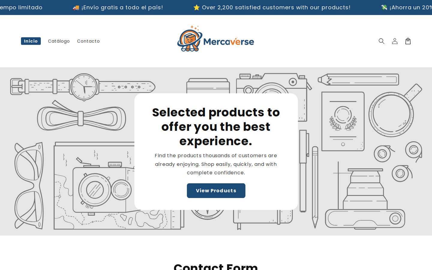 mercaversemx.shop homepage screenshot