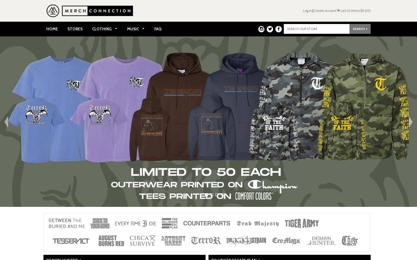 merchconnectioninc.com homepage screenshot
