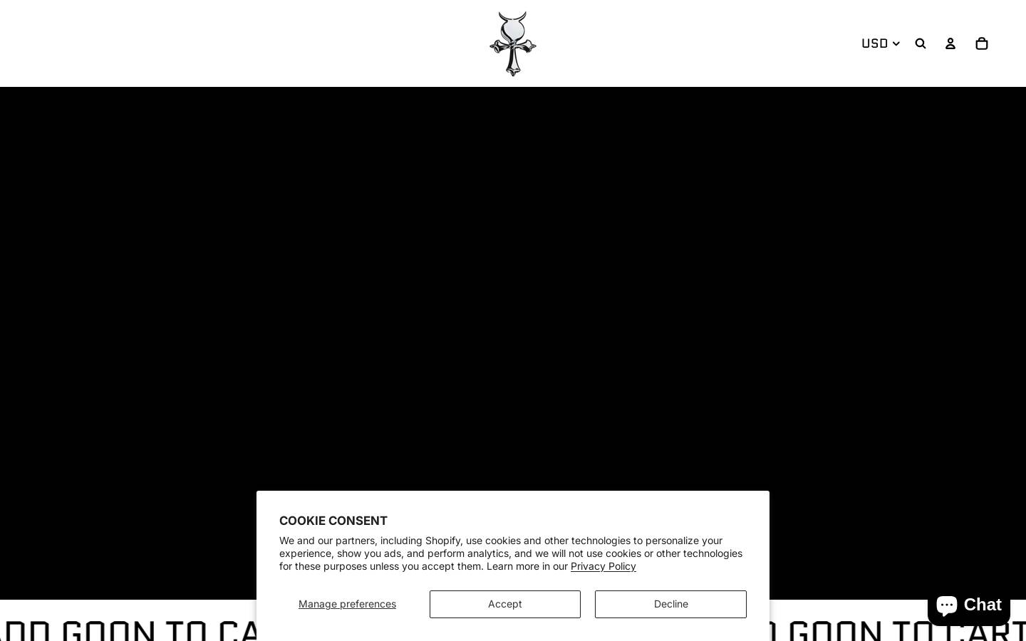 mercurycustom.com homepage screenshot