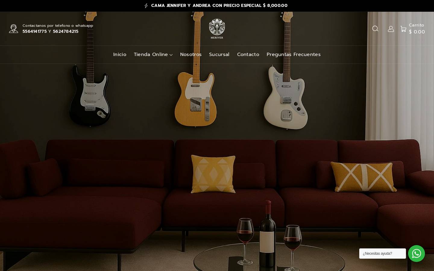 merivergpo.com homepage screenshot