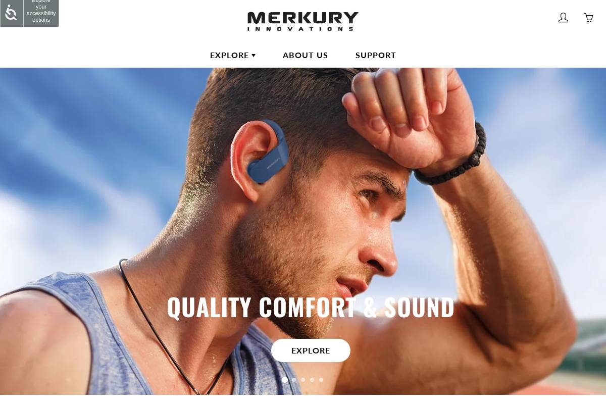 merkuryinnovations.com homepage screenshot