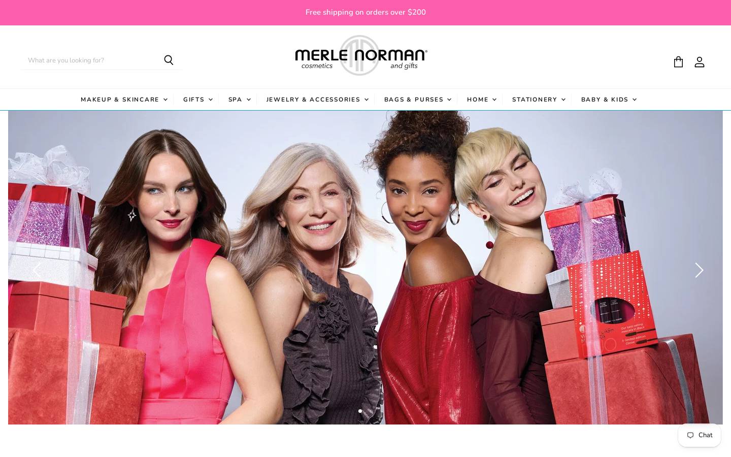 merlenormanolney.com homepage screenshot