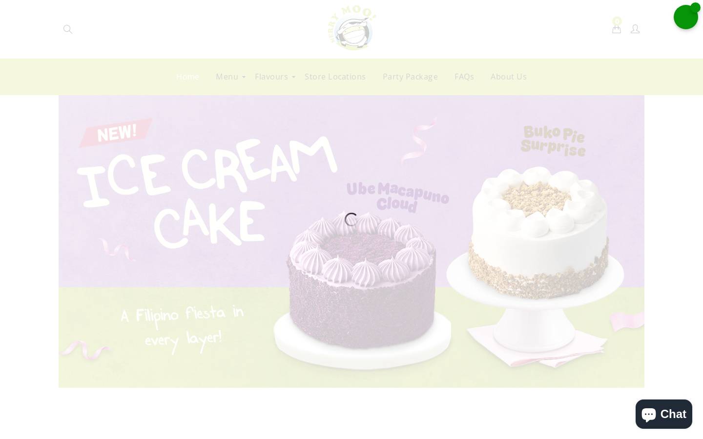 merrymooicecream.com homepage screenshot