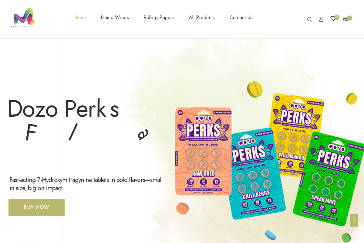 mervace.com homepage screenshot