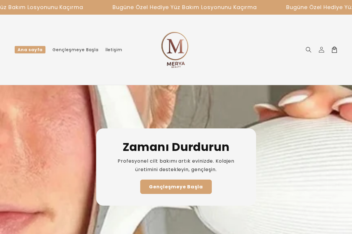 Mağazam homepage screenshot