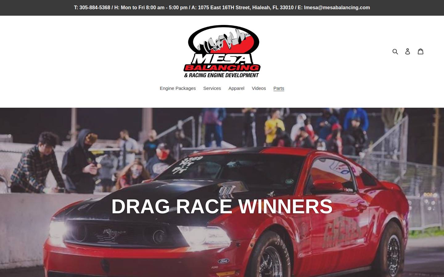 mesabalancing.com homepage screenshot