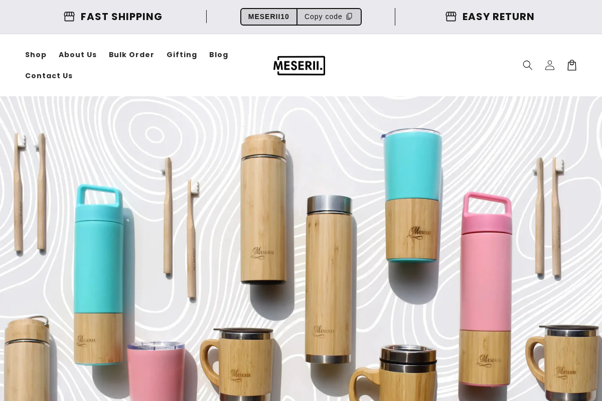 Meserii homepage screenshot