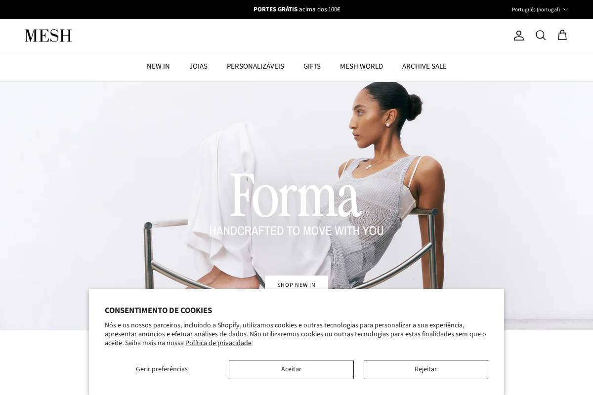 meshlabel.com homepage screenshot