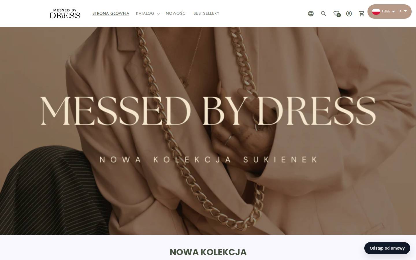 messedbydress.com homepage screenshot