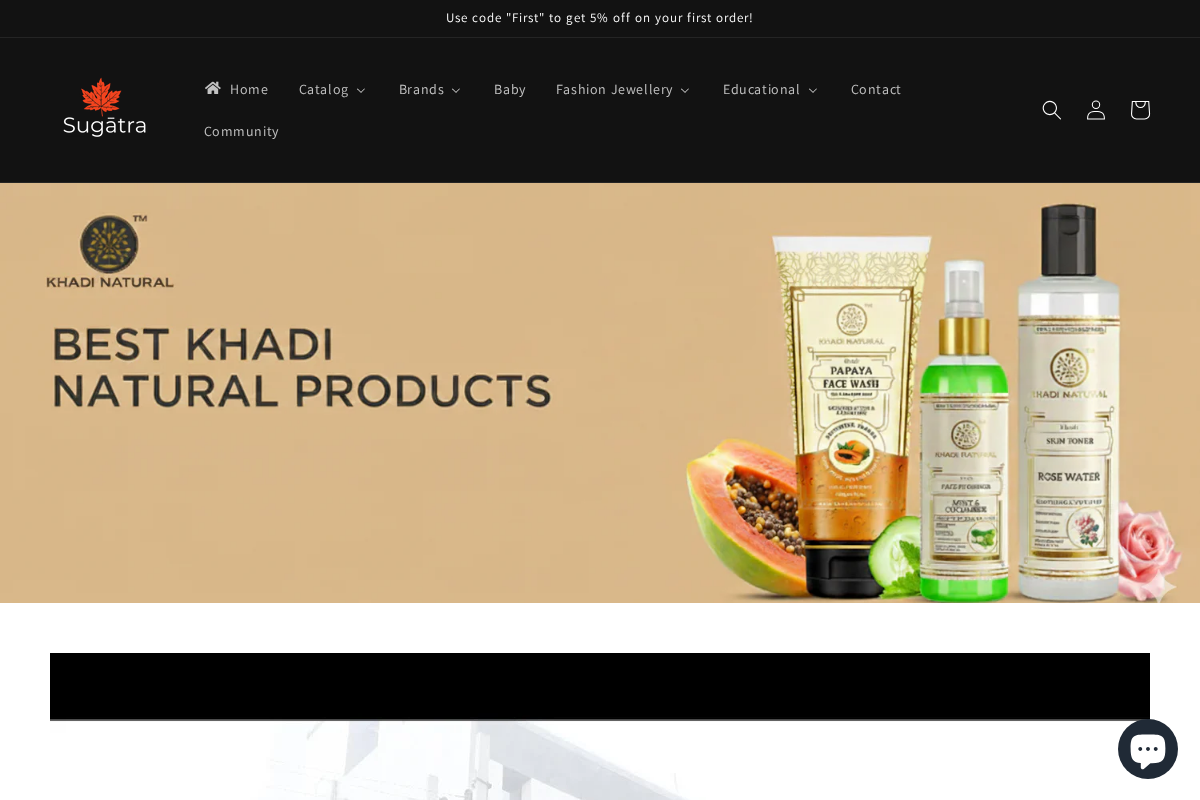 Sugatra homepage screenshot