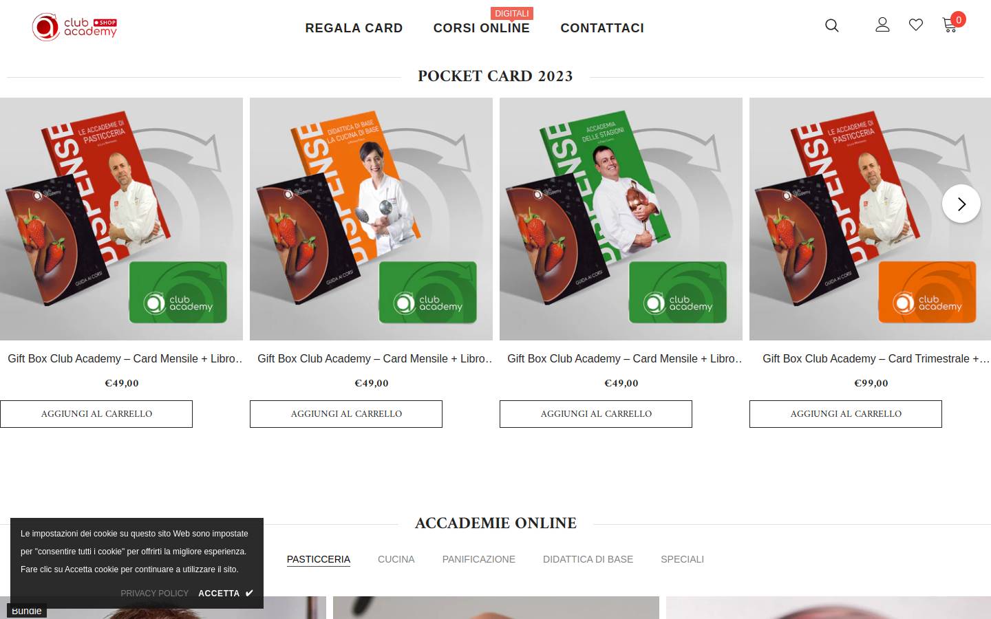 metachef.it homepage screenshot