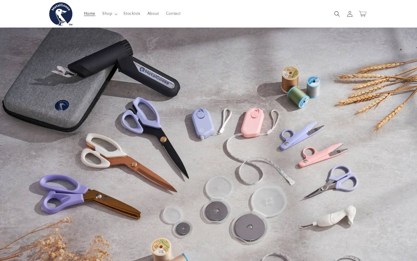 metalgoose.com homepage screenshot