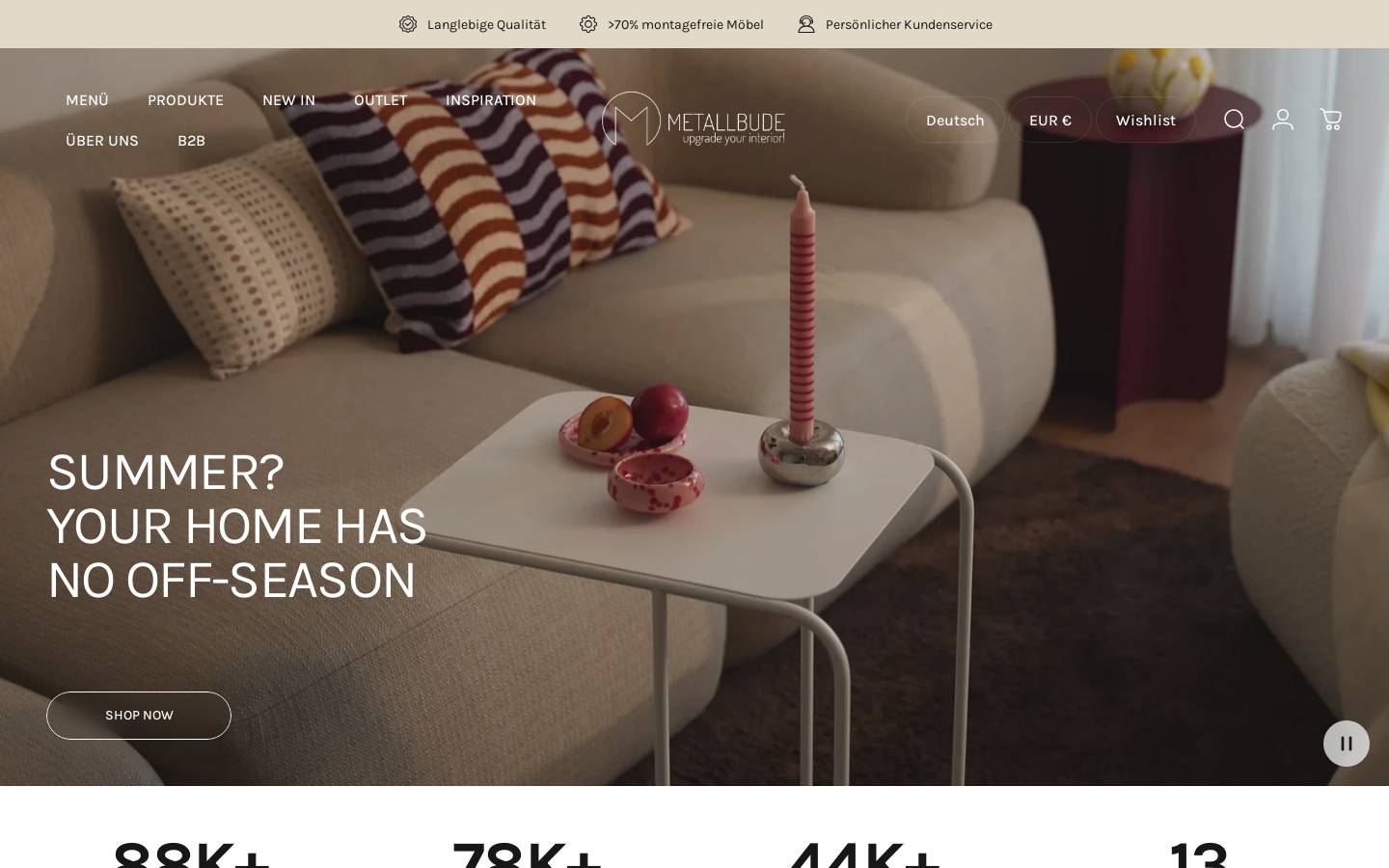 Metallbude SK GmbH homepage screenshot