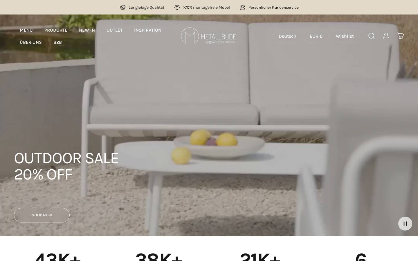 Metallbude SK GmbH homepage screenshot
