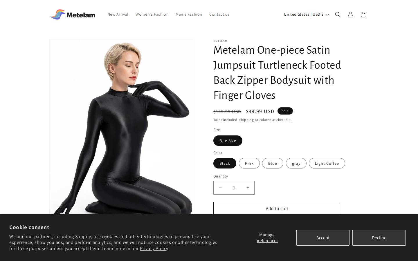 Metelam homepage screenshot