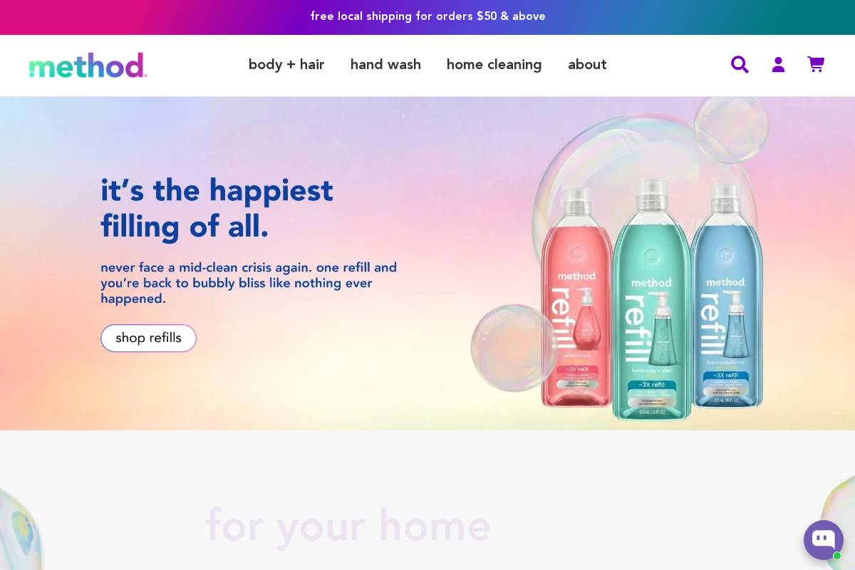 method - people against dirty homepage screenshot