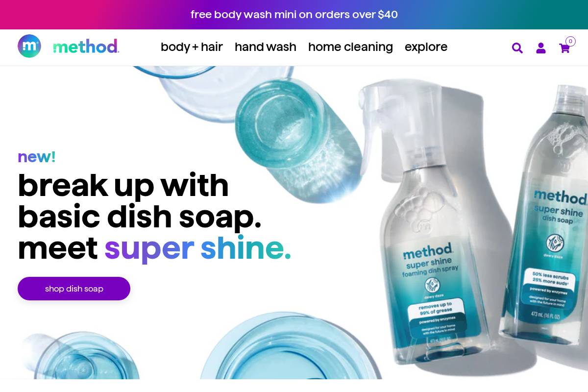 methodproducts.com homepage screenshot
