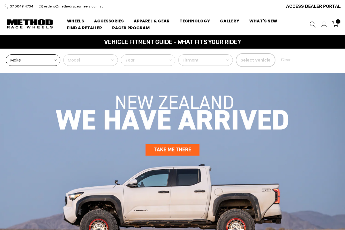 methodracewheels.com homepage screenshot