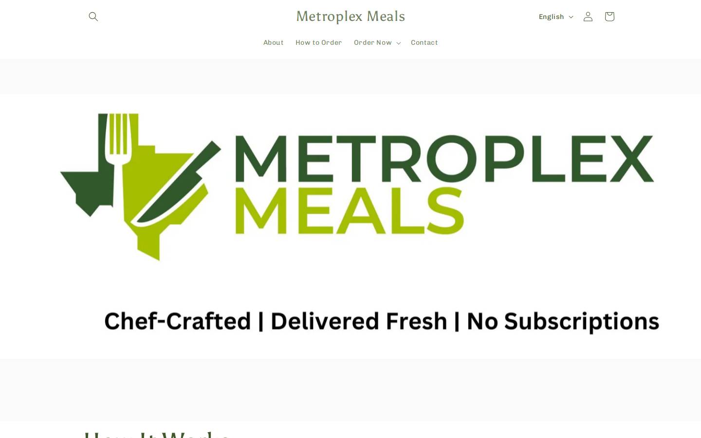 metroplexmeals.com homepage screenshot