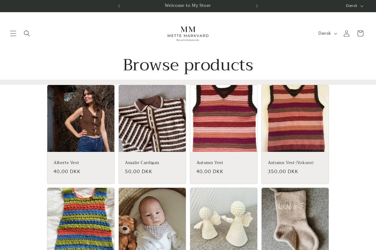 mettemarkvard.com homepage screenshot