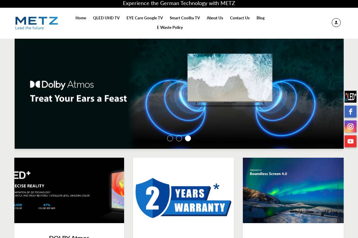 metzindia.org homepage screenshot