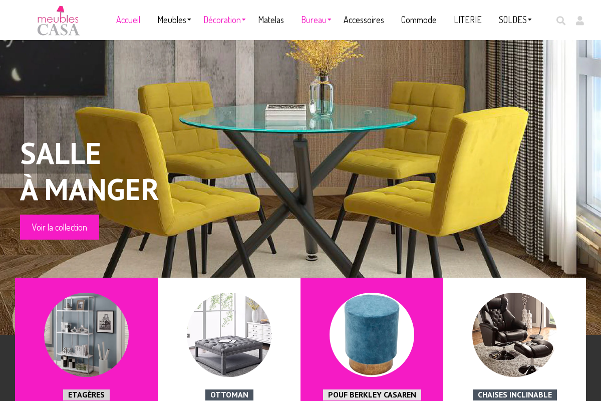 MEUBLESCASA homepage screenshot