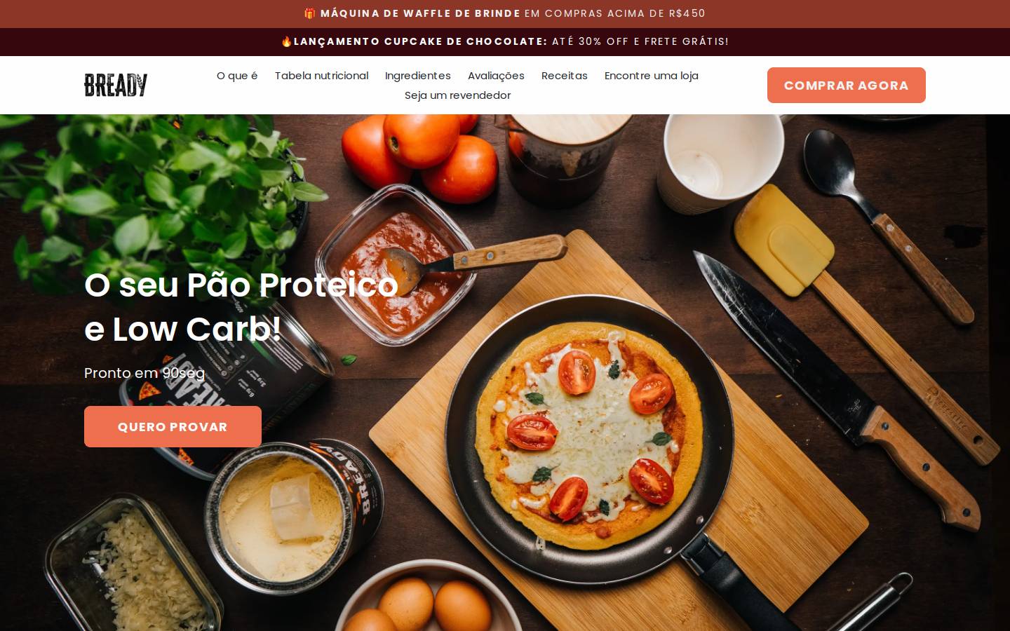 meubready.com.br homepage screenshot