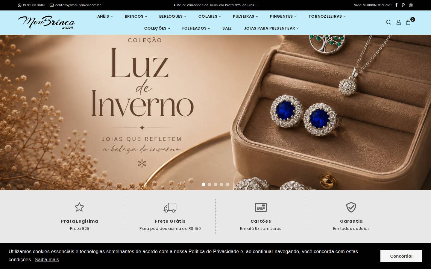 meubrinco.com.br homepage screenshot