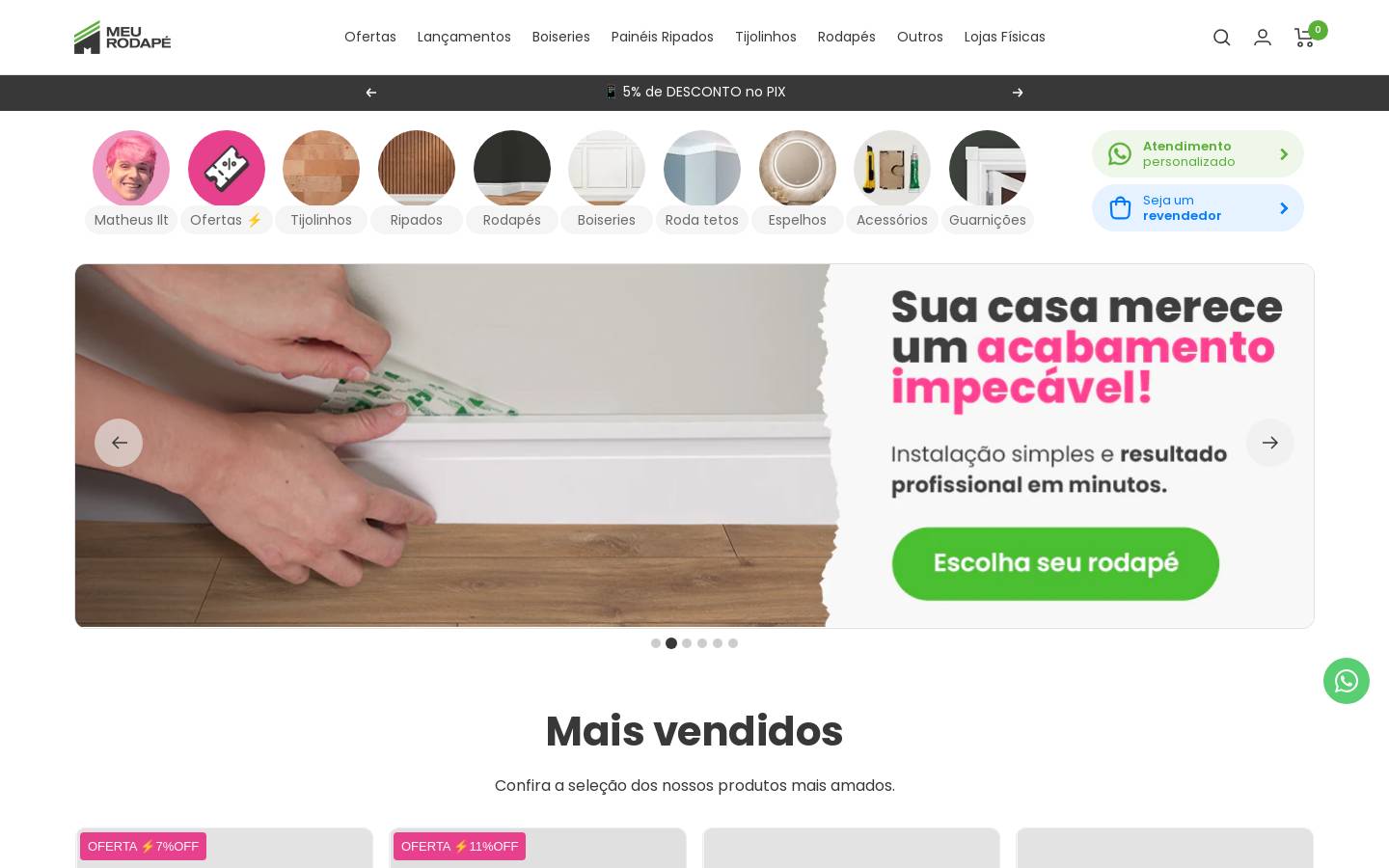 meurodape.com homepage screenshot