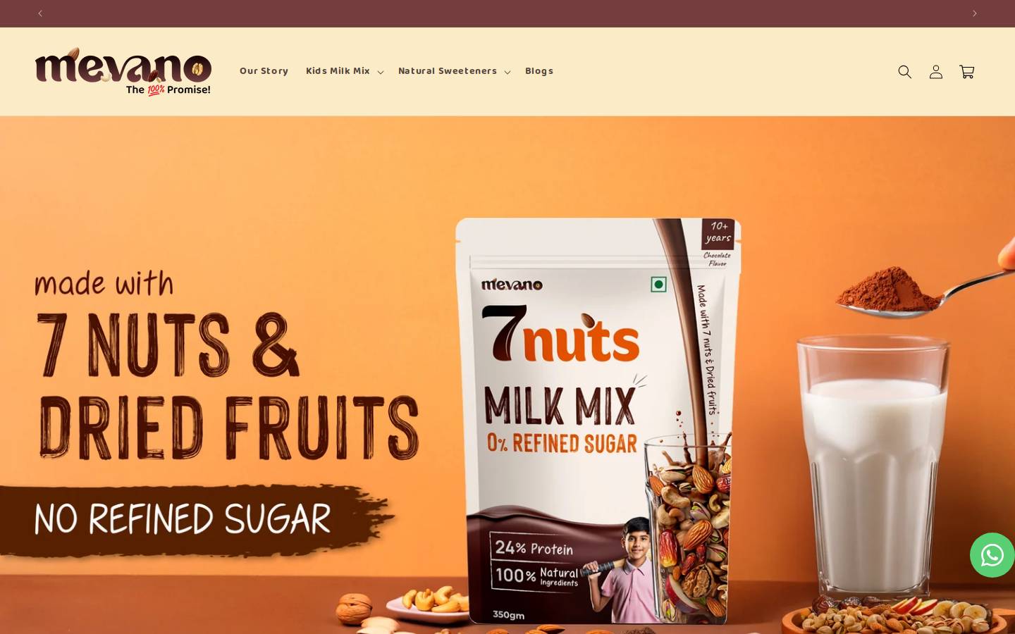 mewano.com homepage screenshot