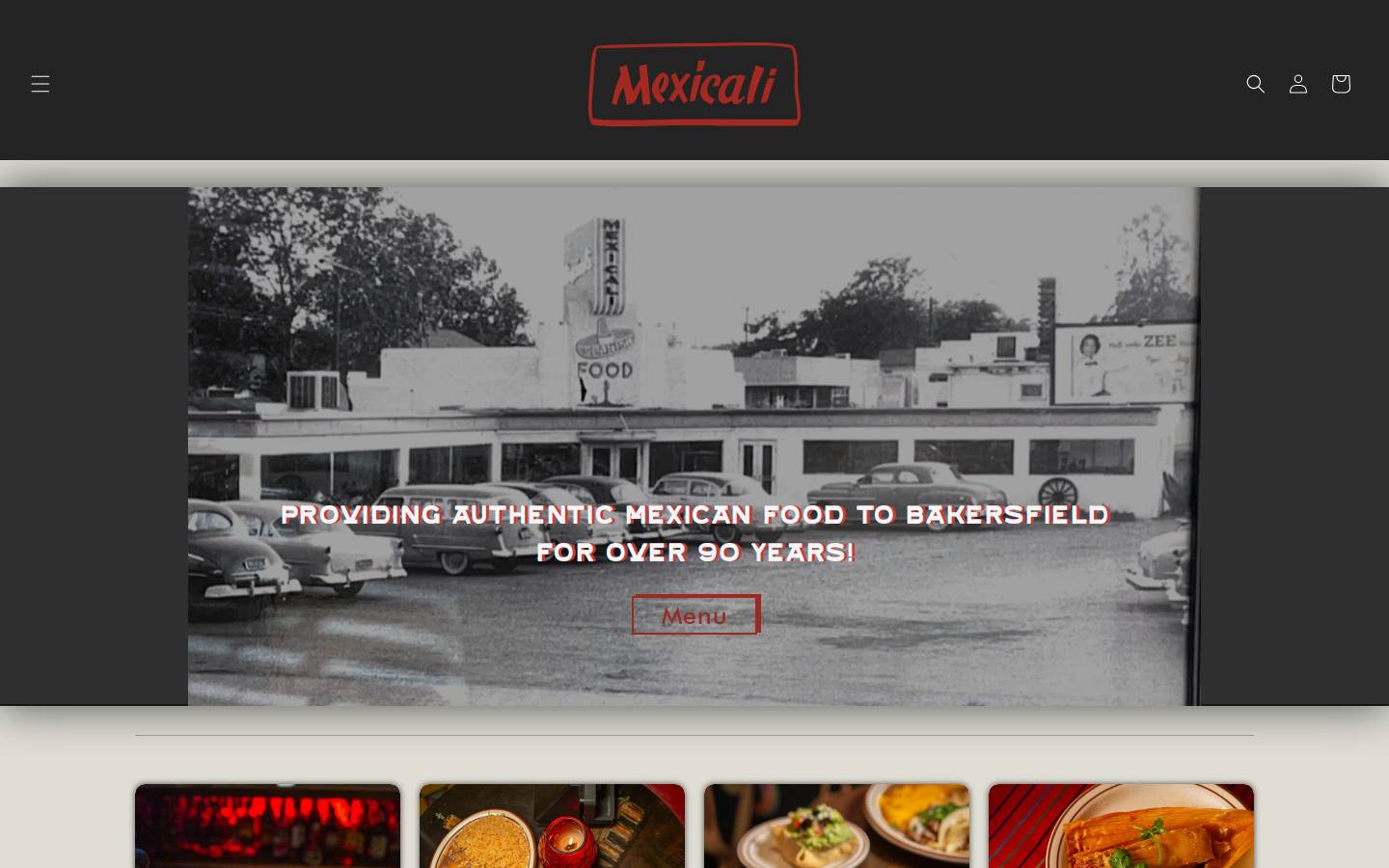 mexicalimargarita.com homepage screenshot