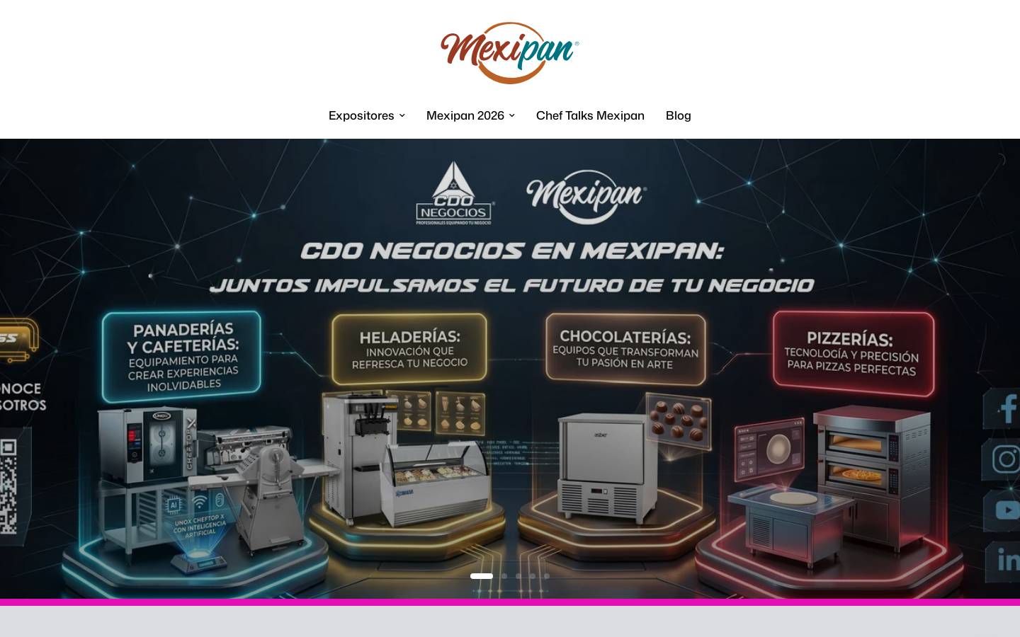 mexipan.com.mx homepage screenshot