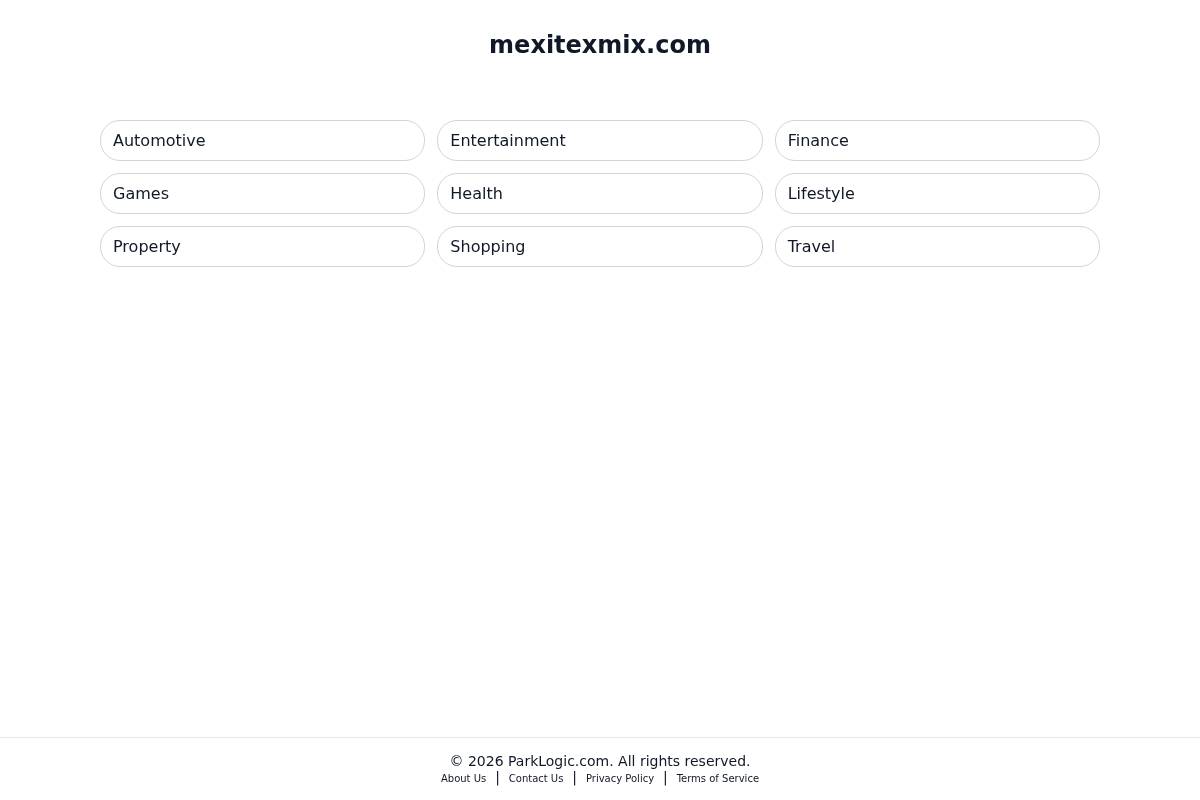 mexitexmix.com homepage screenshot
