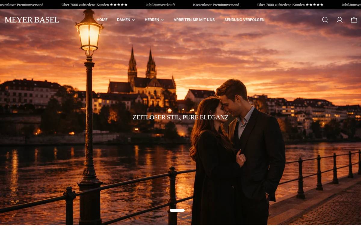 Meyerbasel homepage screenshot