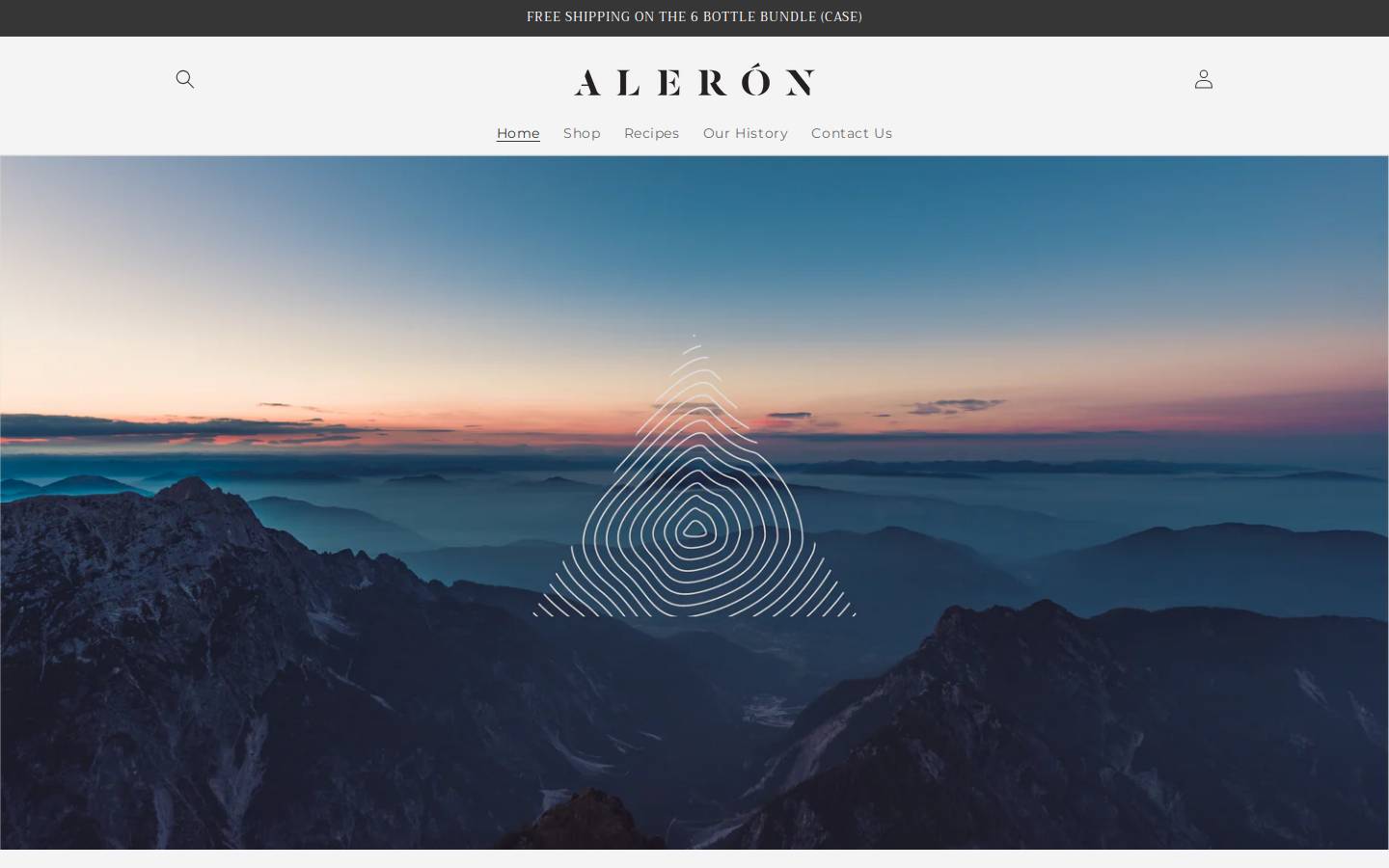 mezcalaleronusa.com homepage screenshot