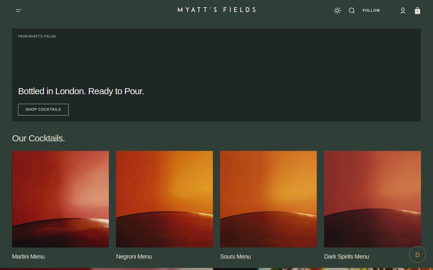mfclondon.com homepage screenshot