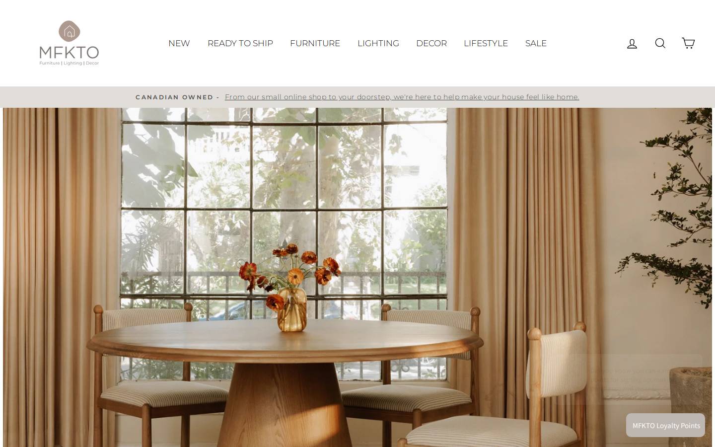 mfkto.com homepage screenshot