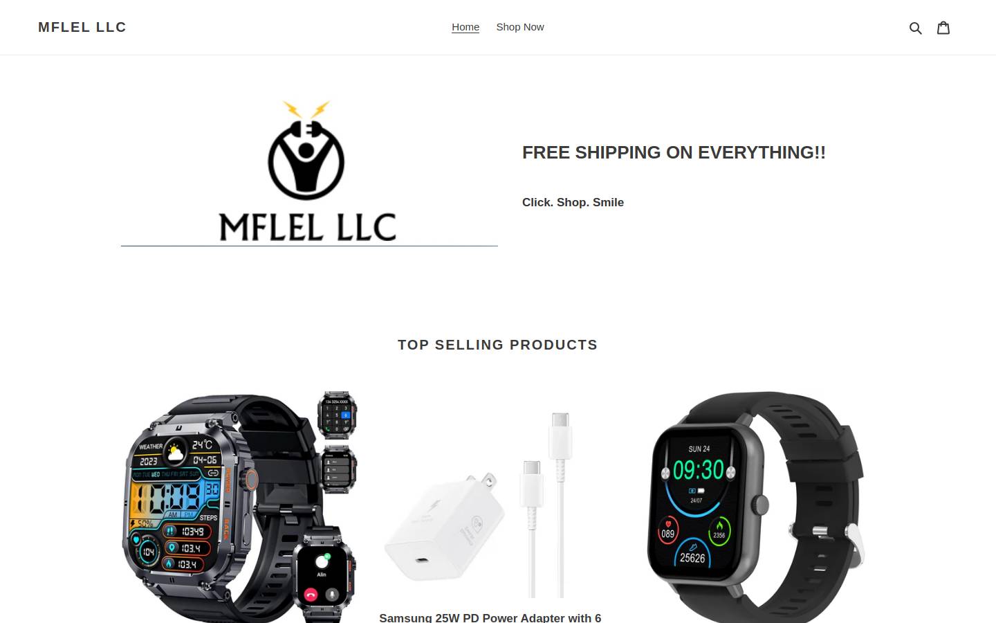 mflel.com homepage screenshot