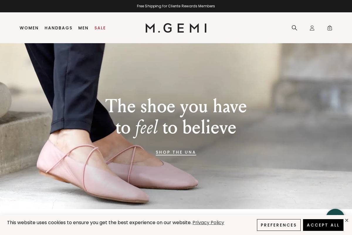 M.Gemi homepage screenshot