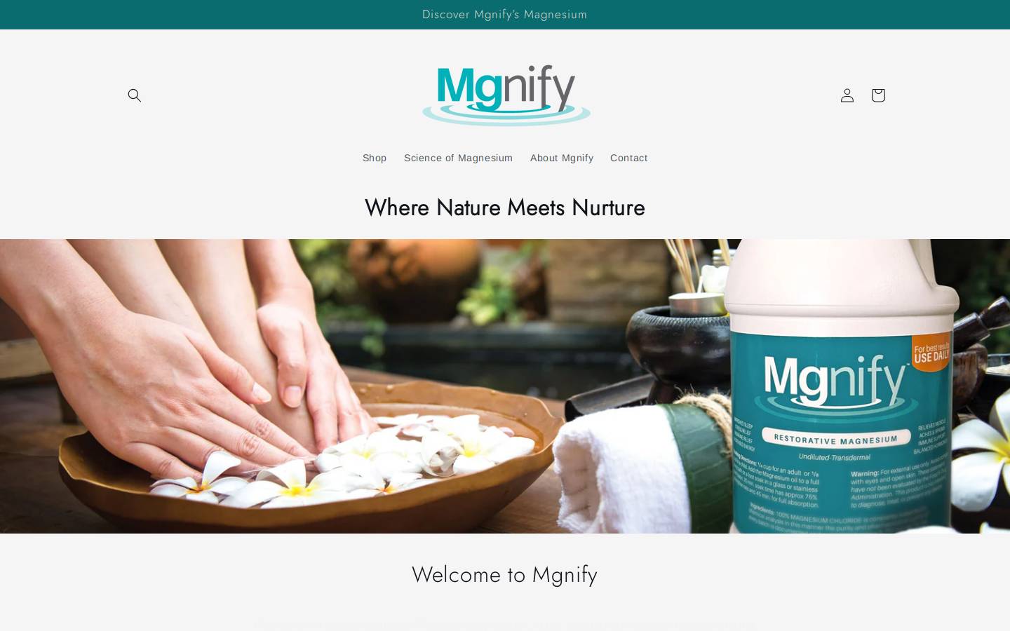 mgsoak.com homepage screenshot