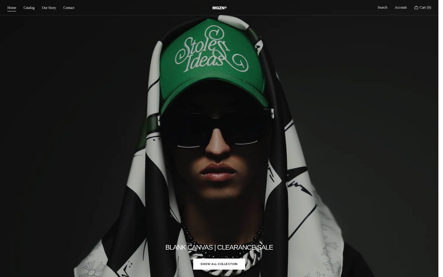 mgznarchives.com homepage screenshot