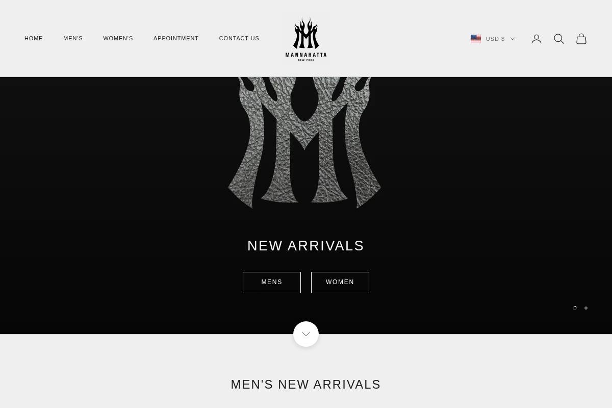 mhny.nyc homepage screenshot