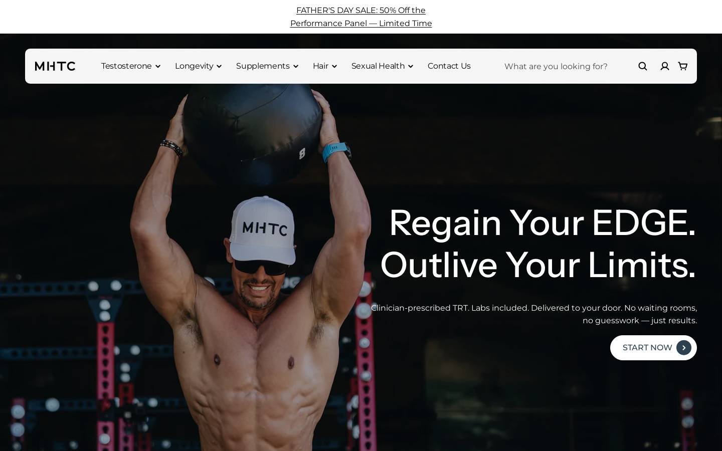 mhtclinic.com homepage screenshot