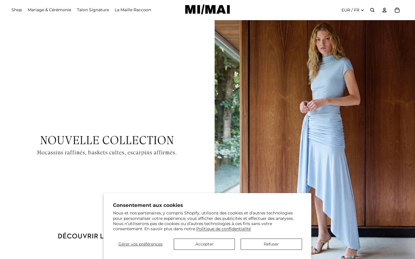 MI/MAI homepage screenshot